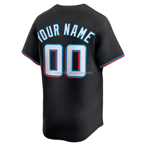 Camiseta de Béisbol Americana Bordada al por Mayor para Hombre, Miami Marlin # 22 Sandy Alcantara 28 Kyle Stowers 39 Eury <span class=keywords><strong>Perez</strong></span> Ropa de Softbol - Product Image 5
