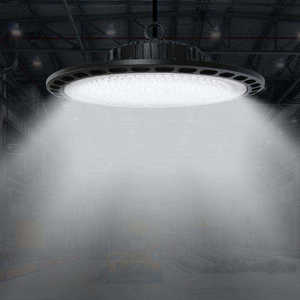 תאורת לד מסחרית ותעשייתית מסוג UFO High Bay, אלומיניום, 100W 150W 200W 240W, חסכונית באנרגיה, עמידה לאבק ועמידה למים. - Product Image 4
