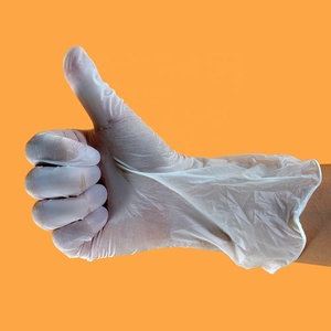 Хорошая цена <span class=keywords><strong>Xxl</strong></span> одноразовые для пищевых услуг супер виниловые латексные ПВХ перчатки - Product Image 5