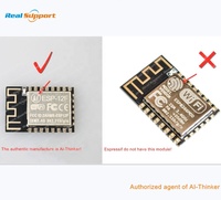 Module WiFi sans fil série distant authentique ESP-12F ESP8266-12F par Ai-Thinker certifié CE/FCC/ROHS/REACH