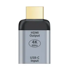 USB C HD audio video 4K 60HZ type c female to hd-mi mini DP/DP female connectors adapters for smartphone laptop computer
