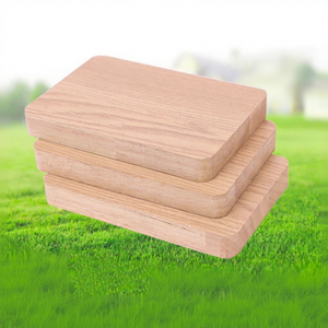 Étagère en bois massif de <span class=keywords><strong>Hevea</strong></span> (Rubberwood) à 3 niveaux, panneaux rectangulaires décoratifs sans peinture, vente en gros - Product Image 4
