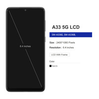 Pantalla LCD de Repuesto para Samsung A33 4G 5G, Accesorio Original para Reparación de Pantalla de Teléfono Móvil, Ensamblaje de Pantalla Completa