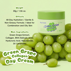 Crema de Día con Colágeno de Uva Verde LAIKOU 30g, Crema Facial Hidratante y Humectante con Niacinamida y Ácido Hialurónico para Todo Tipo de Piel - Product Image 3