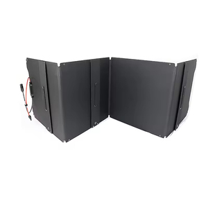 Panel Solar Plegable Monocristalino Portátil de 200W, 24.2V, Negro, 23% de Eficiencia, Precio Directo de Fábrica, para Camping y Viajes - Product Image 5