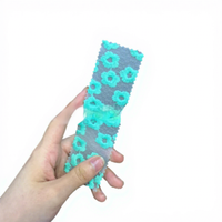 [Direkt dari Pabrik] Film Plastik EVA - Pola Bordir Bunga Berlapis Embun Model Bunga Kabut Tebal 0.6mm Tahan Gesekan;
