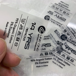 <strong>Custom</strong> Garment <strong>Heat</strong> <strong>Transfer</strong> Labels Washable Collar Label Shirt <strong>Heat</strong> <strong>Transfer</strong> Ironing Label - Product Image 1