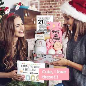 Happy 21st Birthday Gift Basket for Women Sister Daughter Her BFF 2024 New Wonderful Best Friend Birthday Gifts Wholesale - Product Image 3