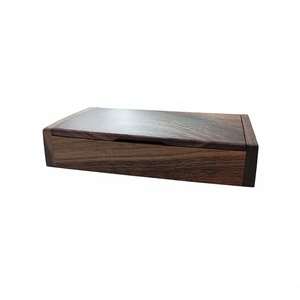 Boîte à bijoux en bois naturel écologique, organisateur de bijoux fait main, étui de rangement, design personnalisé, moderne, 182x128x85mm, capacité 1-3L - Product Image 6