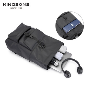 Kingsons <b>Backpack</b> 20-35L Water Resistant Laptop <b>Compartment</b> Unisex Travel Bag - Product Image 3