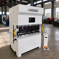 Prensa Plegadora CNC Eléctrica de 70T y 1250mm con Doble Servo y Regla Trasera CNC para Plegado de Chapa Metálica
