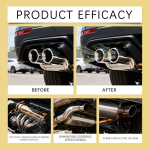 Agente de eliminación de carbono de gases de escape internos del motor automático Boost up Limpiador de convertidor catalítico de limpieza del sistema de combustible de alta eficacia - Product Image 5
