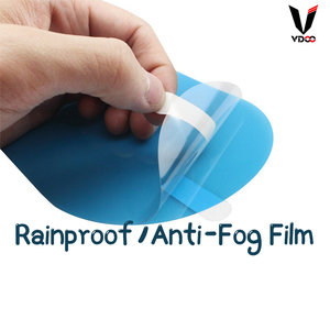 Miglior prezzo rettangolo ovale <span class=keywords><strong>pellicola</strong></span> antipioggia per specchietto auto impermeabile per finestrino laterale auto <span class=keywords><strong>pellicola</strong></span> antiappannamento per casco moto - Product Image 3