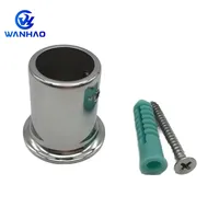 Raccord de tube en verre réglable en acier inoxydable pour la connexion de la quincaillerie de porte de salle de bain, raccord de fixation en verre