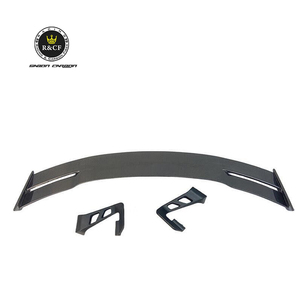 Carbon Fiber Rear <strong>Spoiler</strong> Racing <strong>Spoiler</strong> Wing With Hole Cut Rear Trunk Wing For TTS TTRS Coupe 2015-2020 - Product Image 1