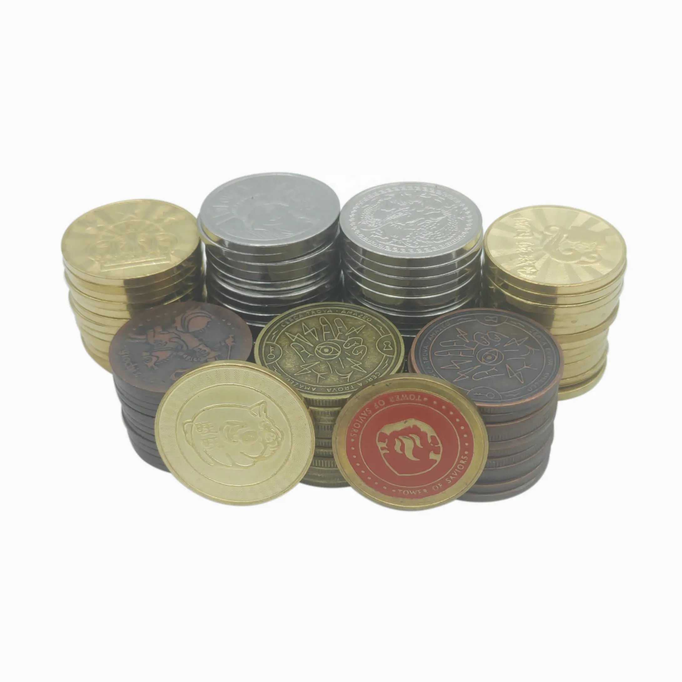 Máquina Expendedora de monedas para juegos de metal, máquina de juegos arcade personalizada con fichas, monedas para monedas, venta al por mayor