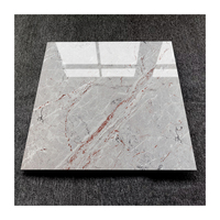 Carreaux de sol en porcelaine marbrée 600x600 gris, les moins chers, pleine masse, polis et émaillés, pour salon