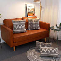 Innermor maroc housse de coussin décorative taie d'oreiller carrée tuftée Boho pour la maison ou l'hôtel