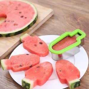 Watermelon Slicer Fruit <b>Divider</b> Silicone Cutting Tool For Home Use Green Yellow Blue - Product Image 2