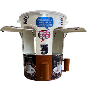 Carro de Comida Multifuncional Personalizado con Forma de Autobús, Promoción de Marca Comercial, Autobús de Helados de Verano - Product Image 1