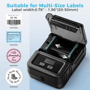Mini Impresora Térmica <span class=keywords><strong>de</strong></span> Etiquetas a Color para Pequeñas Empresas, Uso en el Hogar u Oficina, Tipo <span class=keywords><strong>de</strong></span> Uso para <span class=keywords><strong>Recibos</strong></span> <span class=keywords><strong>de</strong></span> Existencias - Product Image 5