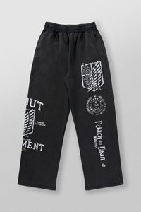 King Mcgreen Star <strong>Men</strong> Y2K Streetwear <strong>Sports</strong> Pants Gym Fitness Running Training Pants Cotton Terry Print Wide Leg Baggy <strong>Trouser</strong> - Product Image 4