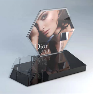 Soporte de exhibición acrílico personalizado para cosméticos, organizador de almacenamiento de maquillaje para <span class=keywords><strong>Mac</strong></span>, gafas de pestañas, esmalte de uñas, lápiz labial - Product Image 5