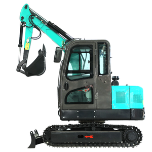 Miniexcavadora de orugas al por mayor con función de giro lateral del motor, 1 año de garantía, alta potencia de excavación para uso en construcción - Product Image 3