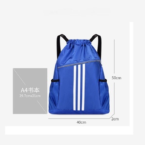 Factory Custom Sport OEM Design Adult Size <b>Drawstring</b> Bags Lightweight Feature for Tennis Players Reasonable Price Manufacturer - Product Image 2