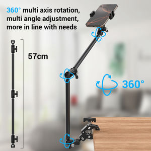 <span class=keywords><strong>Bras</strong></span> <span class=keywords><strong>articulé</strong></span> magnétique réglable de 22 pouces avec pince super-crabe et support de <span class=keywords><strong>téléphone</strong></span> <span class=keywords><strong>portable</strong></span> en plastique <span class=keywords><strong>pour</strong></span> utilisation sur bureau - Product Image 6