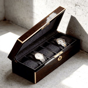 Luxuriöse Lackierte Holz-Uhrenbox Vielseitige Dekorative Holzkunst Exquisite Geschenkbox - Product Image 6