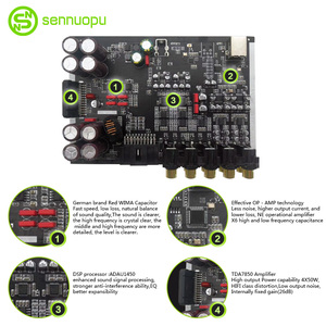 <span class=keywords><strong>Amplificateur</strong></span> 4 canaux classe A/B <span class=keywords><strong>Alpine</strong></span> pour voiture, directement de l'usine ODM, avec écran LCD et télécommande - Product Image 4