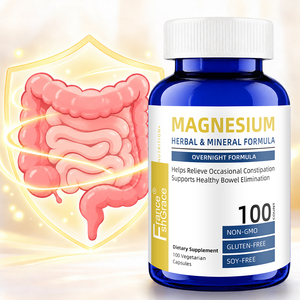 Nouveauté Shecome Complex Magnesium 100 Capsules Complément Alimentaire pour Adultes Améliore les Muscles et l'Énergie Capsules de Magnésium à Base de Plantes - Product Image 1