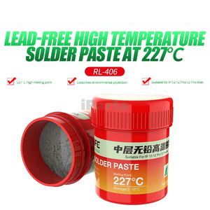 IParts Relife RL- 406 227 temperatura senza piombo pasta per saldatura ad alta temperatura strato intermedio stagno piantatura - Product Image 3