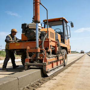 Machine à bordures <span class=keywords><strong>en</strong></span> béton pour les travaux de construction de bordures et de trottoirs routiers - Product Image 6