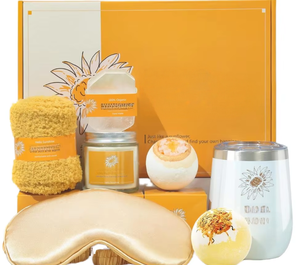 2026 Spa bakım paketi hediye seti benzersiz ayçiçeği-kadınlar için Emblazoned doğum günü hediyeleri anne kardeş öğretmen iyi olsun yakında - Product Image 1