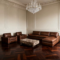 Canapé-lit moderne de luxe pour hall d'appartement, ensemble de canapés pour hall d'hôtel, mobilier de salon de luxe pour immeuble de bureaux