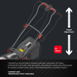Tondeuse à gazon sans fil sans balais 511113, coupe-herbes silencieux alimenté par batterie et <span class=keywords><strong>sac</strong></span> de collecte d'herbe <span class=keywords><strong>pour</strong></span> la maison et le jardin - Product Image 4