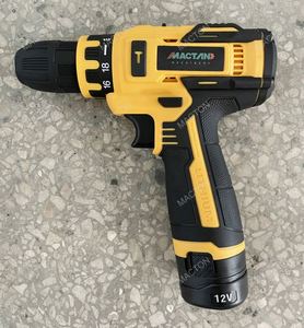 12V 1500mAh Li-ion Battery Variable Speed 2 Batteries Screwdriver Brush Motor Electric Cordless Hand <b>Drill</b> Set - Product Image 2