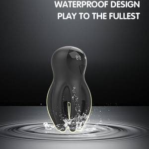 Entrenador de Glándulas Manshi Octopus J-008 con Pantalla LED Digital, Control por Botones, Gel de Sílice Negro y Verde, Ejercicio para Hombres Adultos - Product Image 3