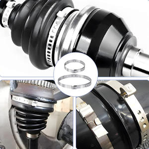 Özelleştirilebilir paslanmaz çelik hortum kelepçeleri evrensel 8x70-120mm kulak kelepçeleri ve 8x25-40mm kol kelepçeleri OEM desteği - Product Image 4