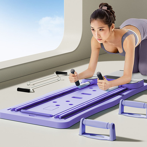 Equipo de Pilates Plegable, Reformer para Ejercicios Abdominales y Flexiones, Portátil, Resistente, Ecológico, Ligero para Mujeres - Product Image 4