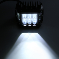 Lampe led pour tracteur camion, à large faisceau, lumière blanche ou jaune, torche de travail, 45/60w, 12 v, 5000lm
