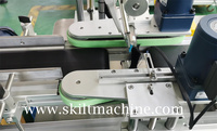Machine d'étiquetage automatique électrique SKILT pour emballages alimentaires, type C-Wrap, en forme de U, pour les coins