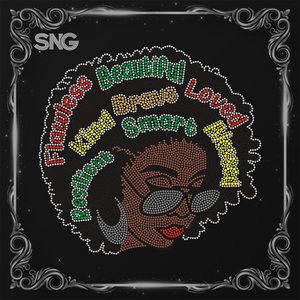 Wholesale Custom Tiger Diamond-Shaped Hot-fix <strong>Rhinestone</strong> <strong>Transfer</strong> Plastic Ironed <strong>Transfer</strong> for Clothing with Free Design - Product Image 2