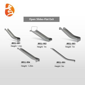 Fábrica al por mayor enorme juguetes deporte al aire libre juego de acero inoxidable de los niños gran tobogán de <span class=keywords><strong>juegos</strong></span> al aire libre precio - Product Image 5