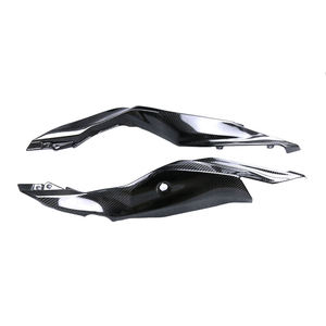 แผงข้างเบาะหลังคาร์บอนไฟเบอร์แห้ง 3K สำหรับ Kawasaki Ninja ZX-25R 2020+ ชุดแฟริ่งข้างท้าย - Product Image 6