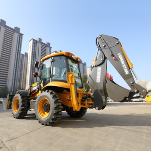 รถแบคโฮล้อเดอร์คุณภาพสูง ขับเคลื่อน 4 ล้อ ดีไซน์กะทัดรัด พร้อมถังน้ำมันขนาดใหญ่ ควบคุมการทำงานได้อย่างราบรื่น เหมาะสำหรับงานวิศวกรรมเทศบาล - Product Image 2