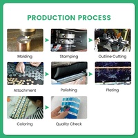 Badges métalliques personnalisés professionnels avec logo, broches pour vêtements, épingles pour chapeaux, vente en gros, épingles en émail doux ou dur, metalico