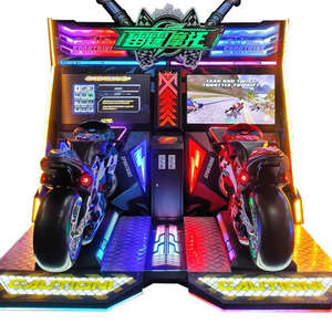 2 player moto racing <b>arcade</b> <b>machine</b> Factory direct cheap <b>arcade</b> <b>game</b> Wholesale coin operated racing <b>machine</b> - Product Image 3